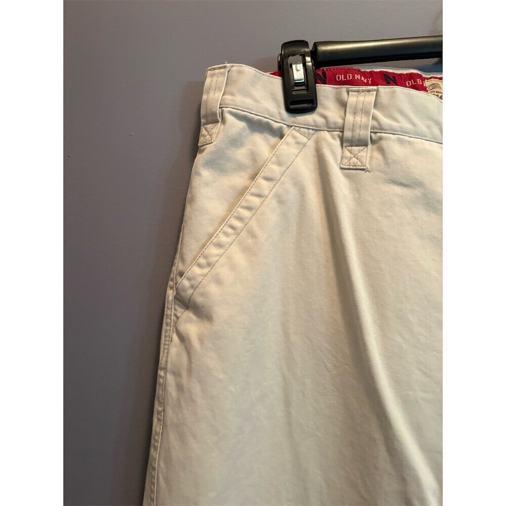 Old Navy Utility Pants Mens 36x34 Beige Khaki Straight Leg Workwear - Picture 2 of 10
